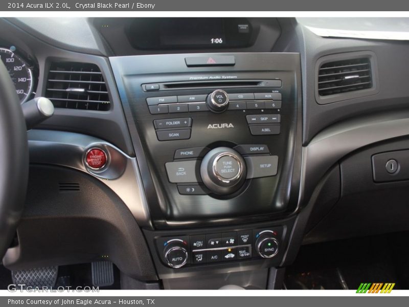 Crystal Black Pearl / Ebony 2014 Acura ILX 2.0L