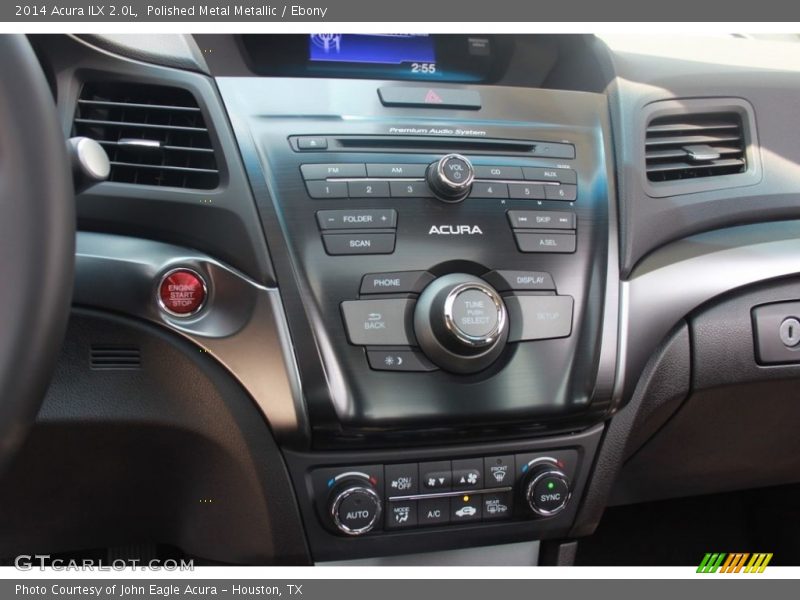 Polished Metal Metallic / Ebony 2014 Acura ILX 2.0L