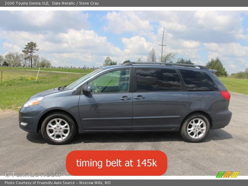 Slate Metallic / Stone Gray 2006 Toyota Sienna XLE