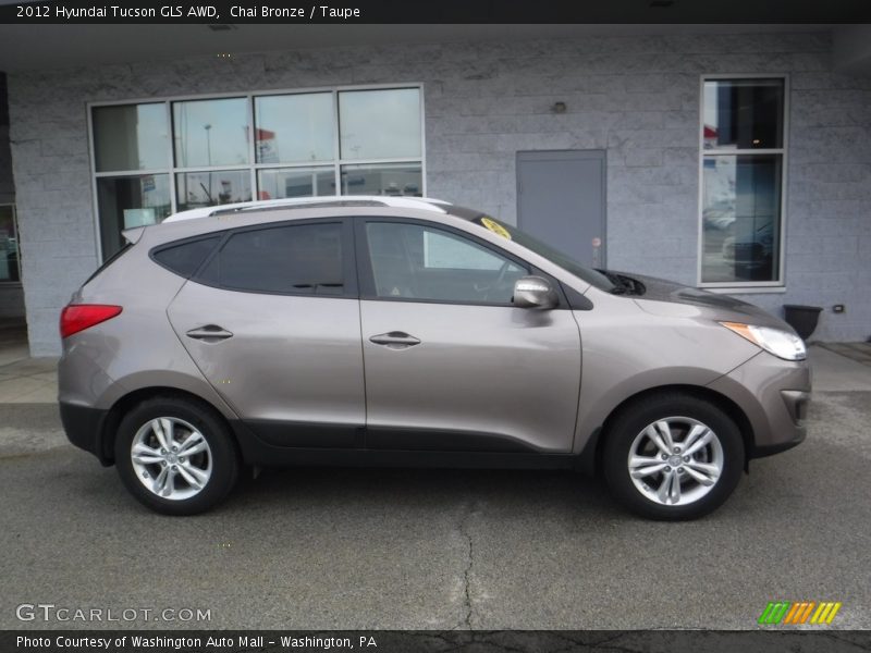 Chai Bronze / Taupe 2012 Hyundai Tucson GLS AWD