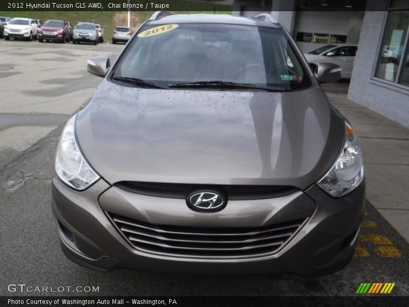 Chai Bronze / Taupe 2012 Hyundai Tucson GLS AWD