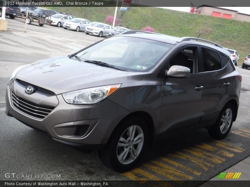 Chai Bronze / Taupe 2012 Hyundai Tucson GLS AWD