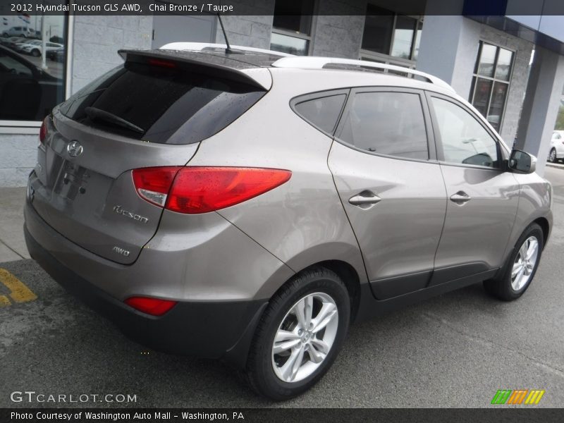 Chai Bronze / Taupe 2012 Hyundai Tucson GLS AWD