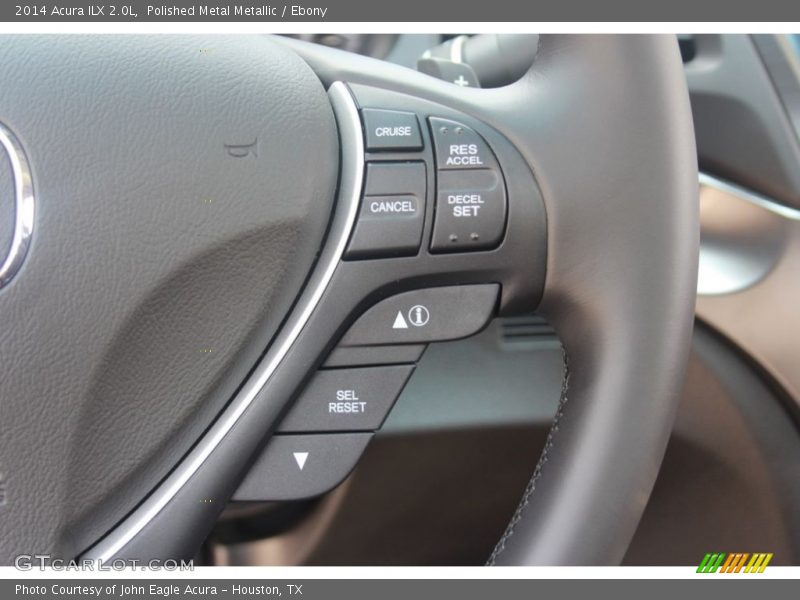 Polished Metal Metallic / Ebony 2014 Acura ILX 2.0L