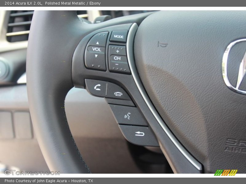 Polished Metal Metallic / Ebony 2014 Acura ILX 2.0L