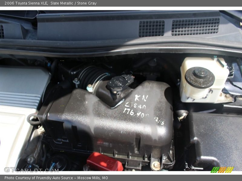Slate Metallic / Stone Gray 2006 Toyota Sienna XLE