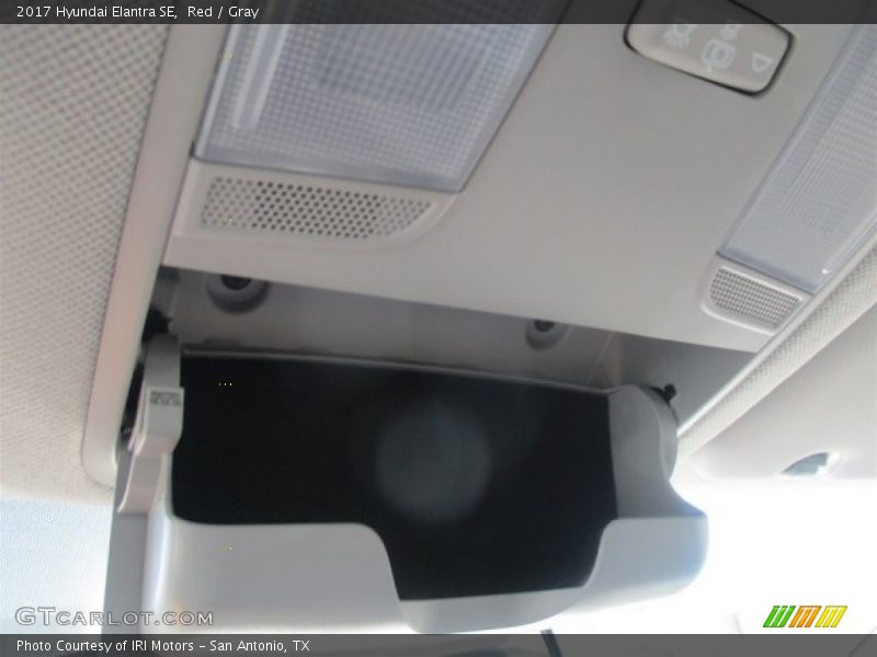 Red / Gray 2017 Hyundai Elantra SE