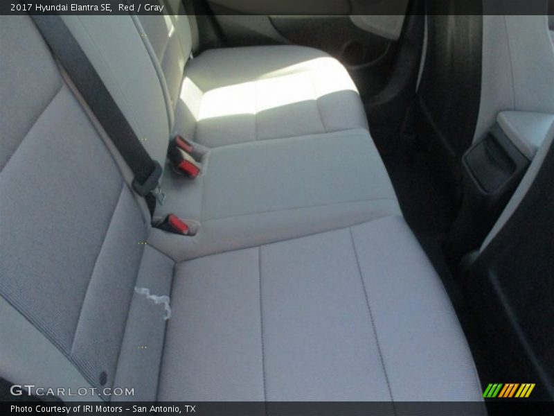 Red / Gray 2017 Hyundai Elantra SE