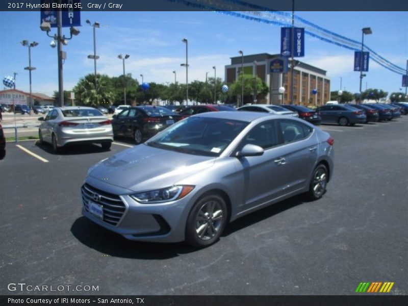 Gray / Gray 2017 Hyundai Elantra SE