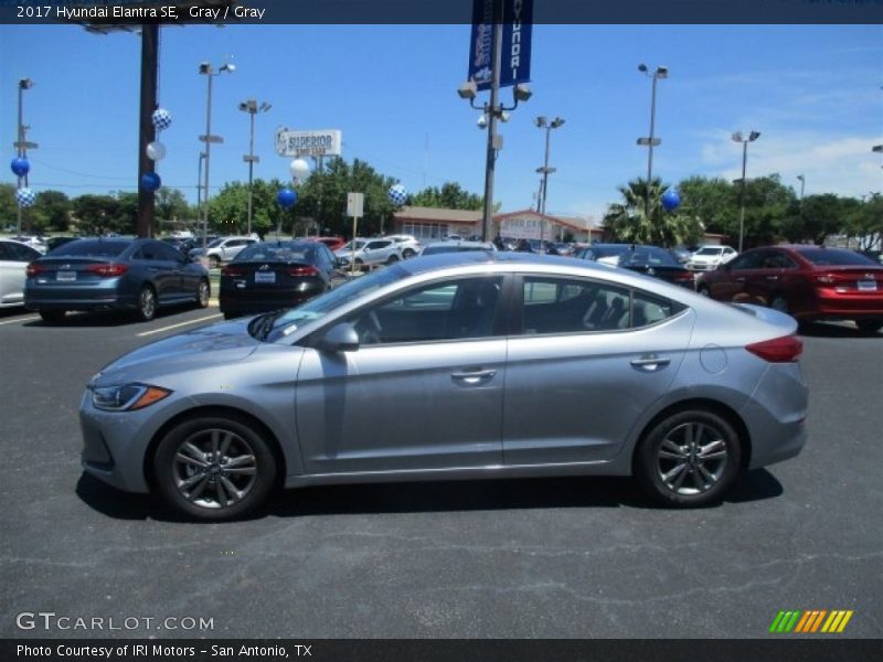 Gray / Gray 2017 Hyundai Elantra SE