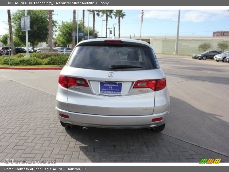 Alabaster Silver Metallic / Ebony 2007 Acura RDX Technology