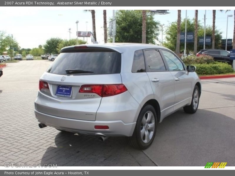 Alabaster Silver Metallic / Ebony 2007 Acura RDX Technology