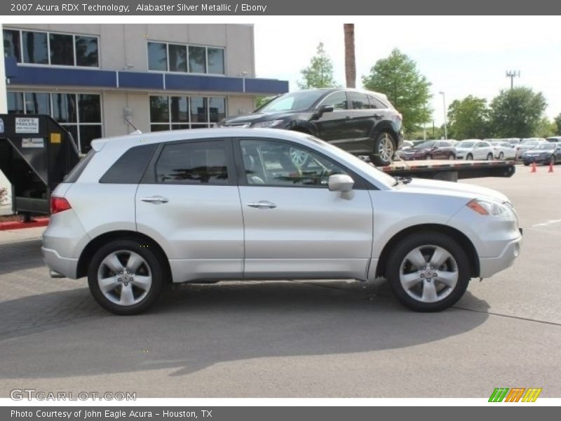 Alabaster Silver Metallic / Ebony 2007 Acura RDX Technology