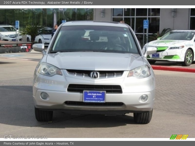 Alabaster Silver Metallic / Ebony 2007 Acura RDX Technology