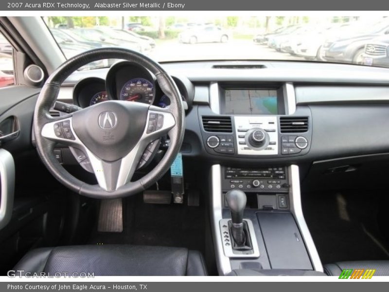 Alabaster Silver Metallic / Ebony 2007 Acura RDX Technology
