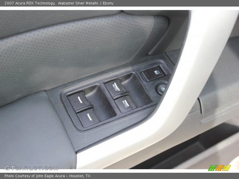 Alabaster Silver Metallic / Ebony 2007 Acura RDX Technology