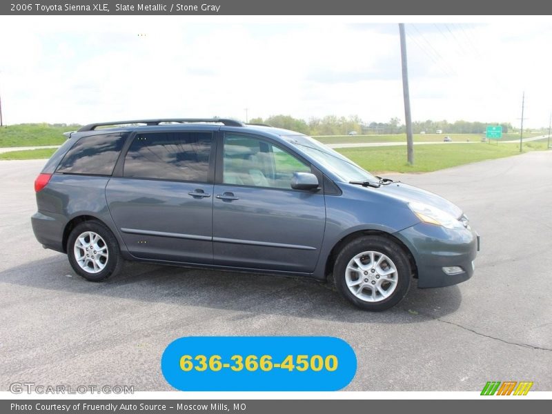 Slate Metallic / Stone Gray 2006 Toyota Sienna XLE
