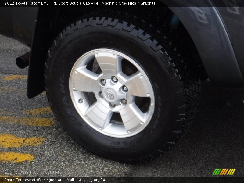 Magnetic Gray Mica / Graphite 2012 Toyota Tacoma V6 TRD Sport Double Cab 4x4