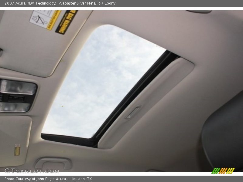 Alabaster Silver Metallic / Ebony 2007 Acura RDX Technology