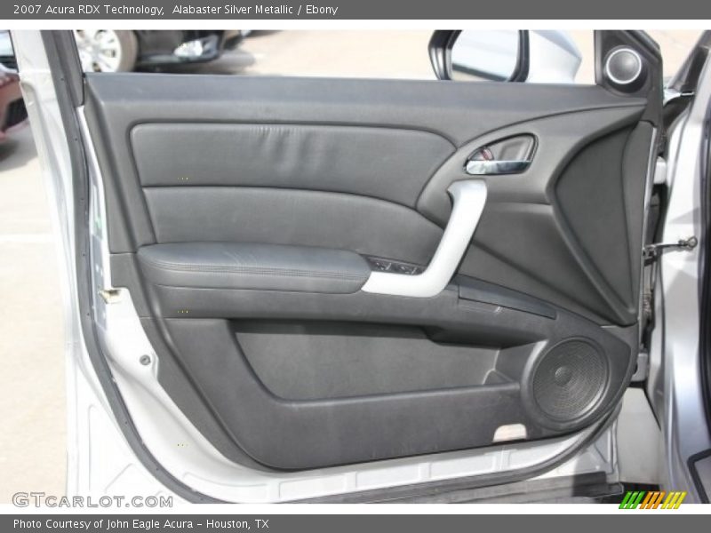 Alabaster Silver Metallic / Ebony 2007 Acura RDX Technology