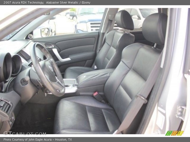 Alabaster Silver Metallic / Ebony 2007 Acura RDX Technology