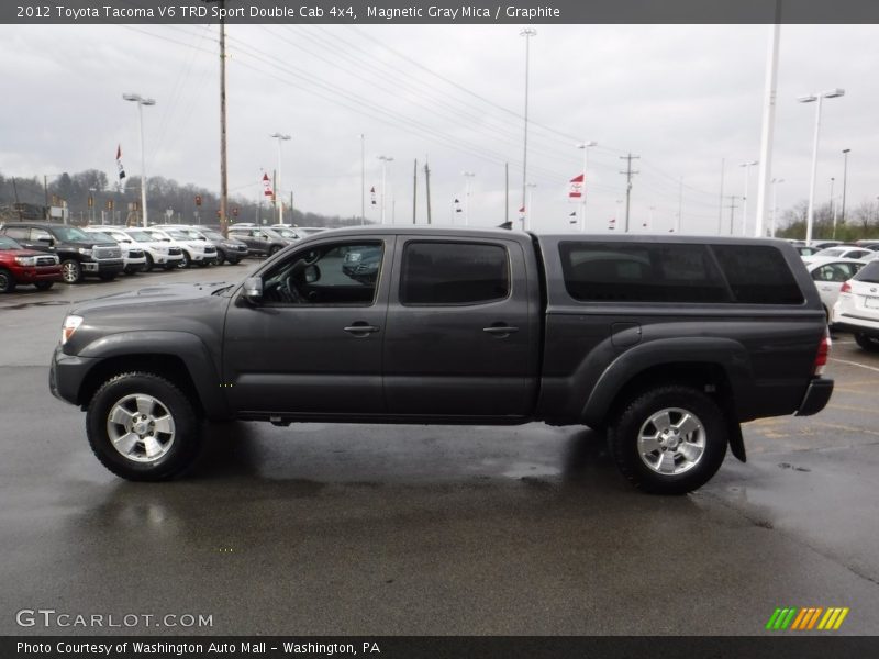 Magnetic Gray Mica / Graphite 2012 Toyota Tacoma V6 TRD Sport Double Cab 4x4