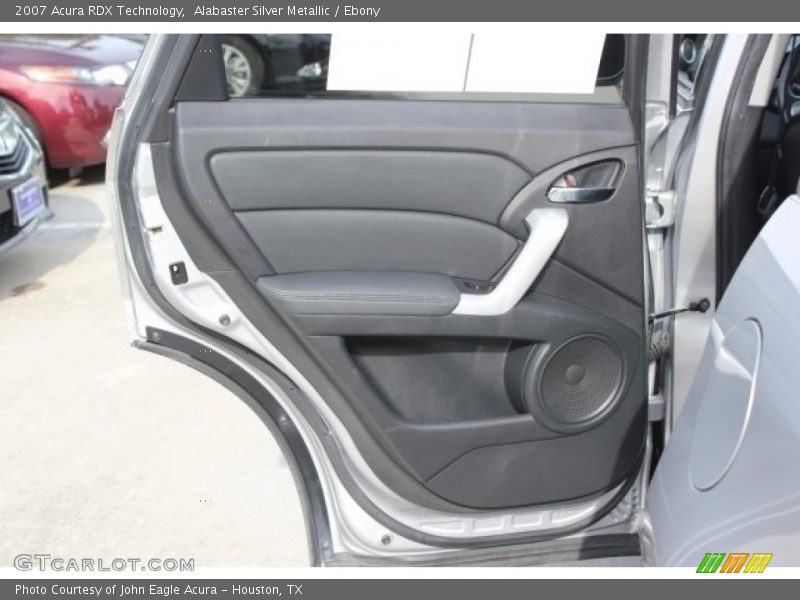 Alabaster Silver Metallic / Ebony 2007 Acura RDX Technology