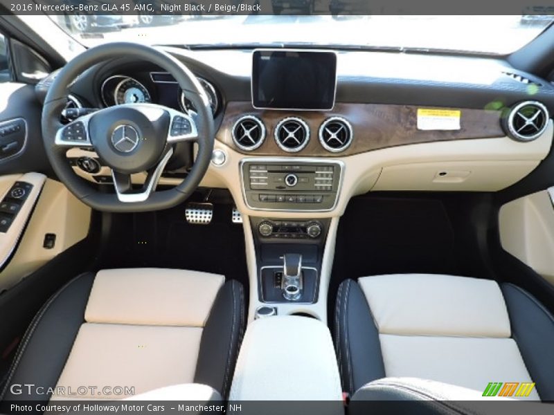  2016 GLA 45 AMG Beige/Black Interior