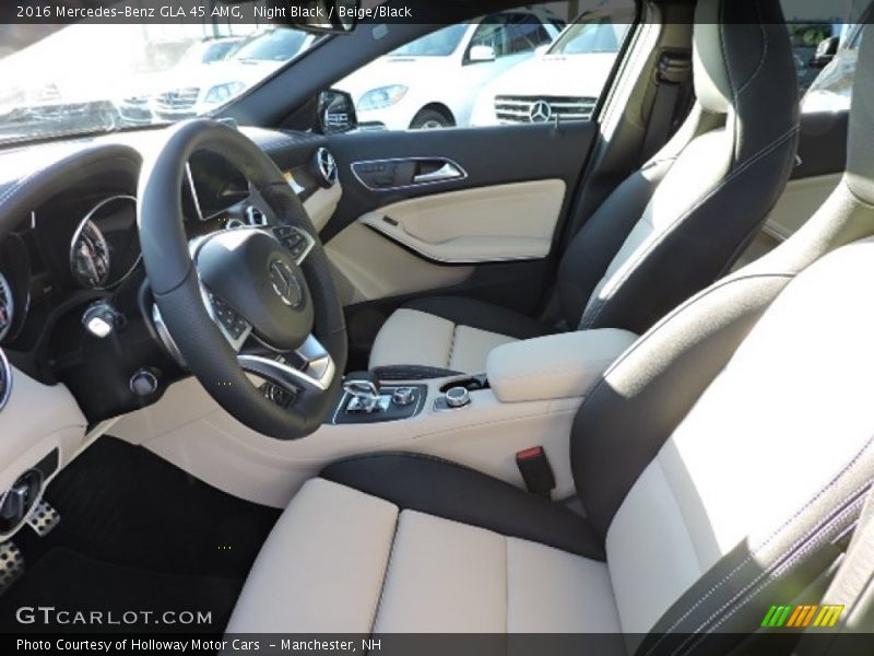 Front Seat of 2016 GLA 45 AMG