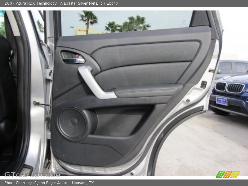 Alabaster Silver Metallic / Ebony 2007 Acura RDX Technology