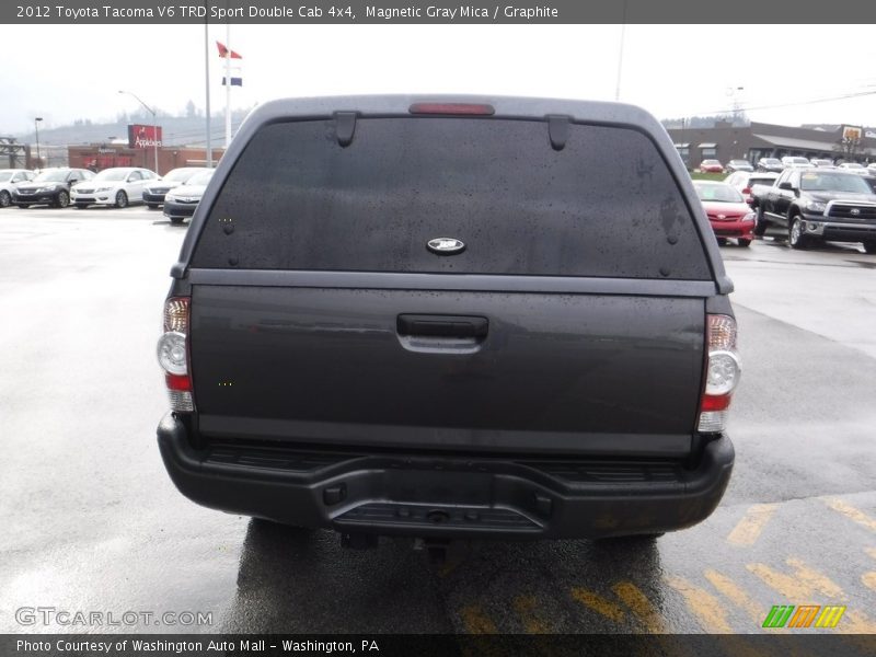Magnetic Gray Mica / Graphite 2012 Toyota Tacoma V6 TRD Sport Double Cab 4x4