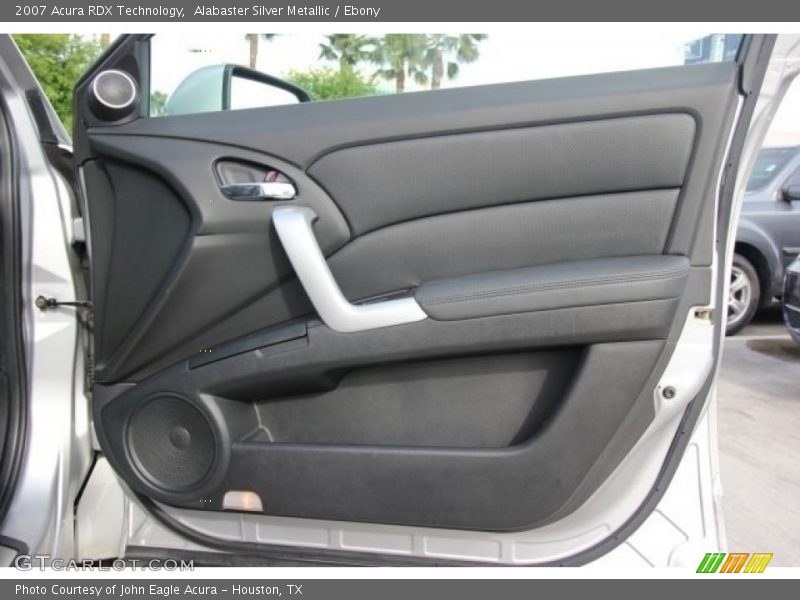 Alabaster Silver Metallic / Ebony 2007 Acura RDX Technology