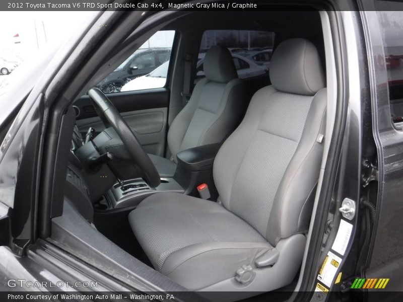 Magnetic Gray Mica / Graphite 2012 Toyota Tacoma V6 TRD Sport Double Cab 4x4