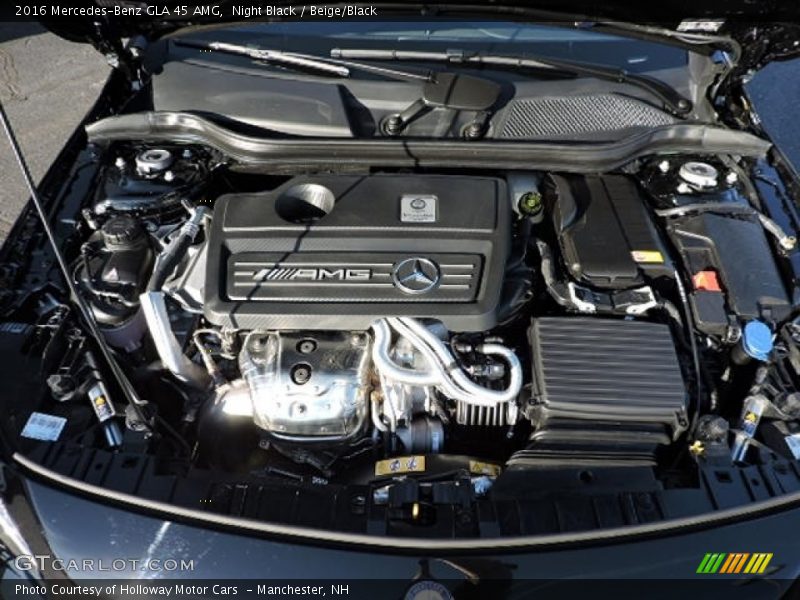  2016 GLA 45 AMG Engine - 2.0 Liter AMG DI Turbocharged DOHC 16-Valve VVT 4 Cylinder