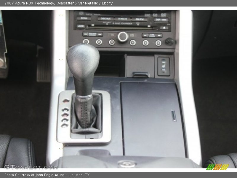 Alabaster Silver Metallic / Ebony 2007 Acura RDX Technology