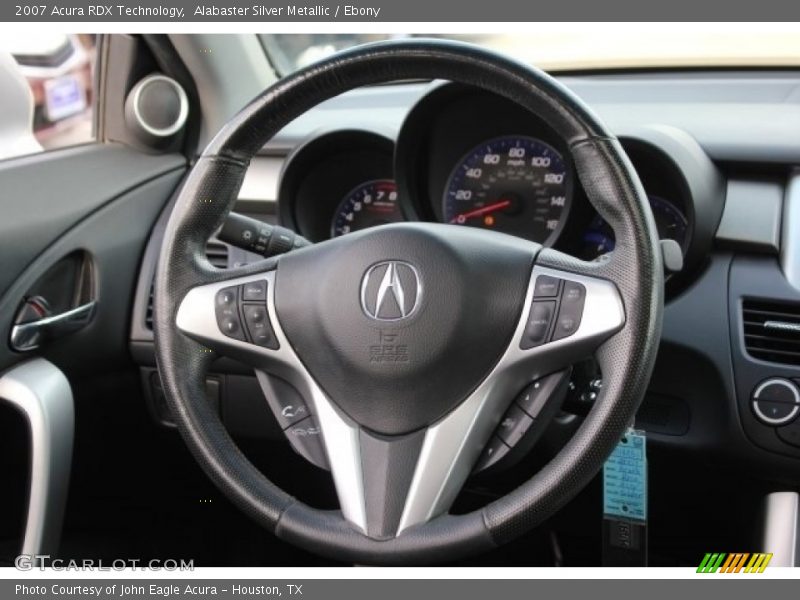 Alabaster Silver Metallic / Ebony 2007 Acura RDX Technology