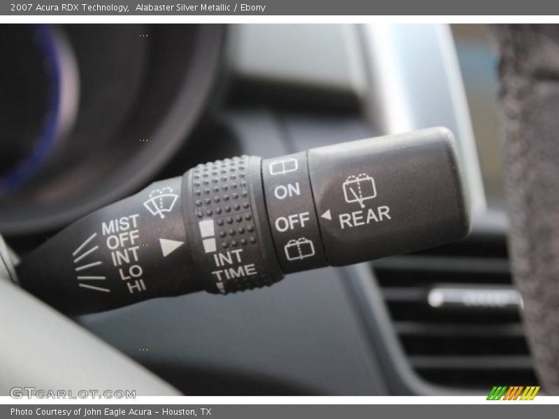 Alabaster Silver Metallic / Ebony 2007 Acura RDX Technology