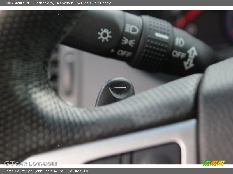 Alabaster Silver Metallic / Ebony 2007 Acura RDX Technology