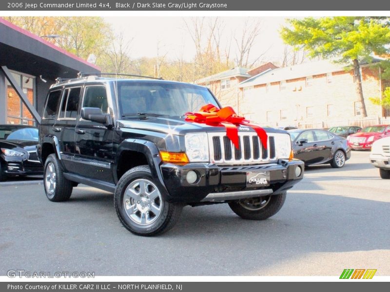 Black / Dark Slate Gray/Light Graystone 2006 Jeep Commander Limited 4x4