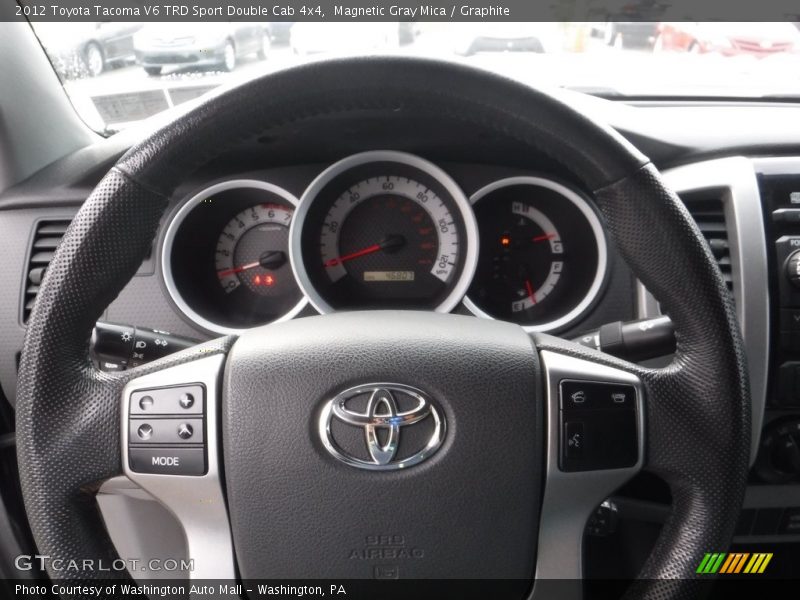 Magnetic Gray Mica / Graphite 2012 Toyota Tacoma V6 TRD Sport Double Cab 4x4