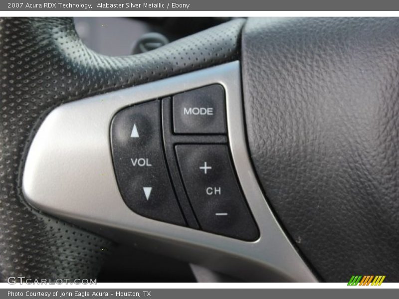 Alabaster Silver Metallic / Ebony 2007 Acura RDX Technology