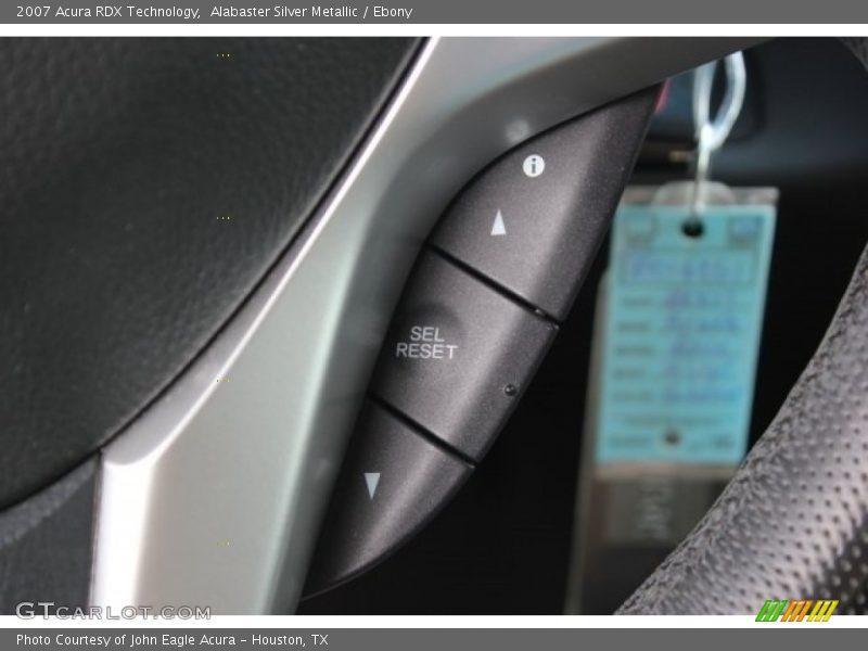 Alabaster Silver Metallic / Ebony 2007 Acura RDX Technology