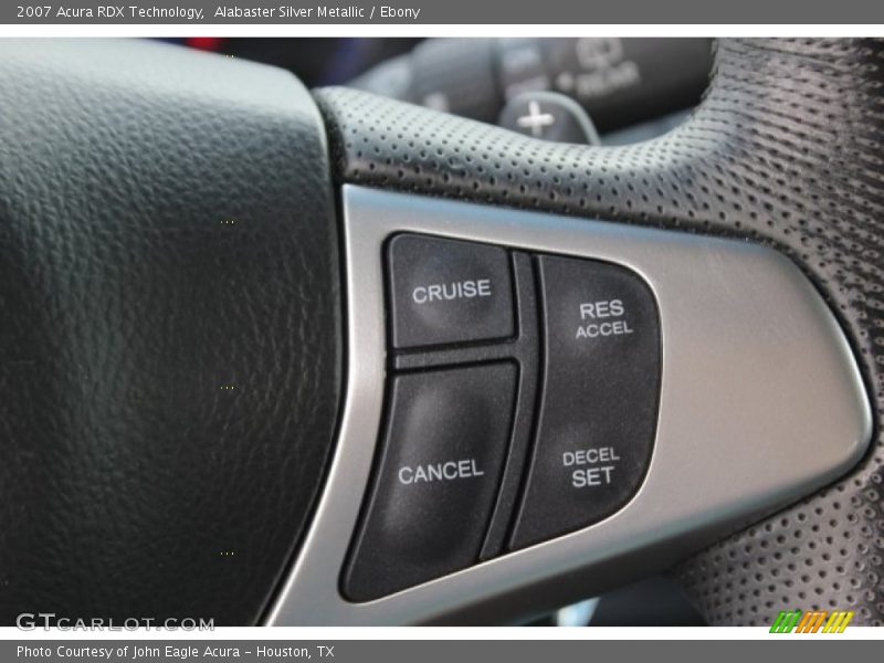 Alabaster Silver Metallic / Ebony 2007 Acura RDX Technology