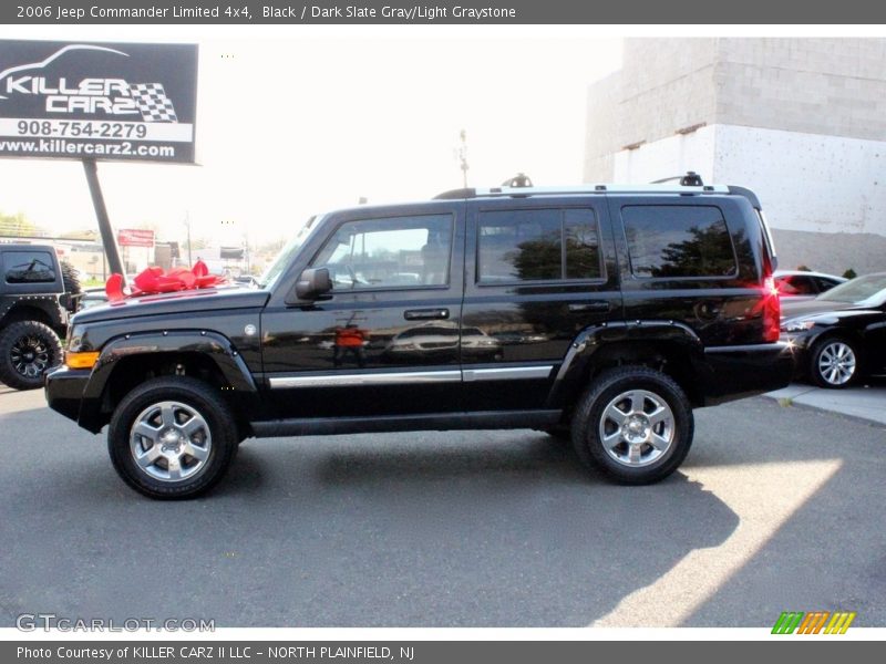 Black / Dark Slate Gray/Light Graystone 2006 Jeep Commander Limited 4x4
