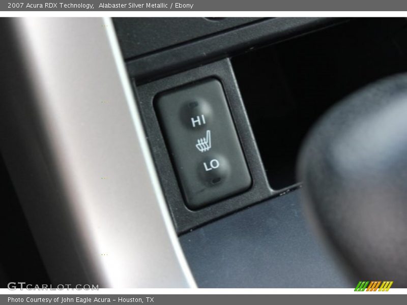 Alabaster Silver Metallic / Ebony 2007 Acura RDX Technology