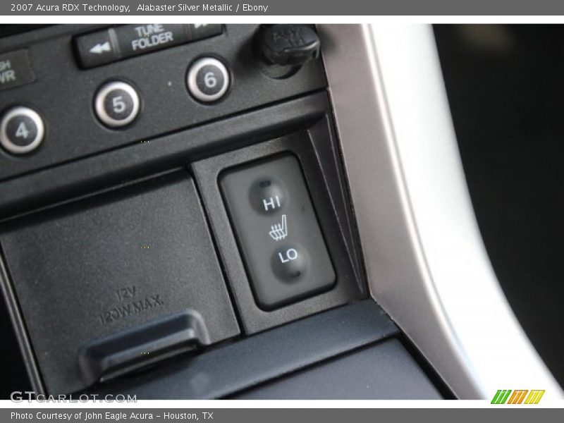 Alabaster Silver Metallic / Ebony 2007 Acura RDX Technology