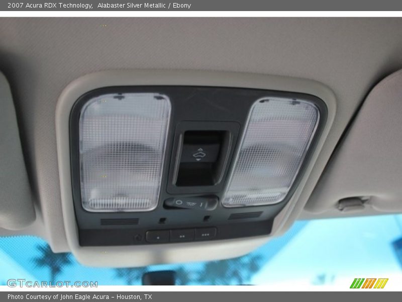 Alabaster Silver Metallic / Ebony 2007 Acura RDX Technology