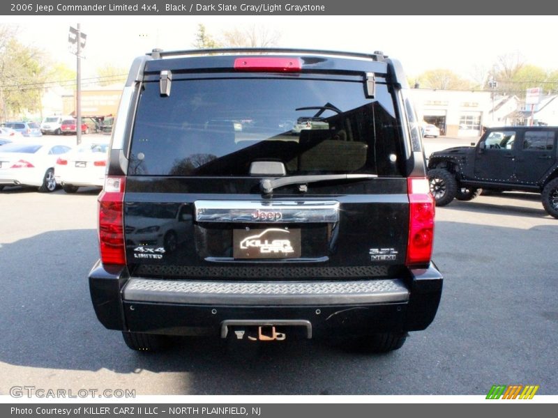 Black / Dark Slate Gray/Light Graystone 2006 Jeep Commander Limited 4x4