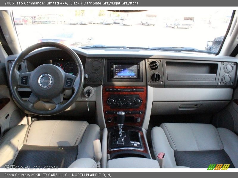 Black / Dark Slate Gray/Light Graystone 2006 Jeep Commander Limited 4x4