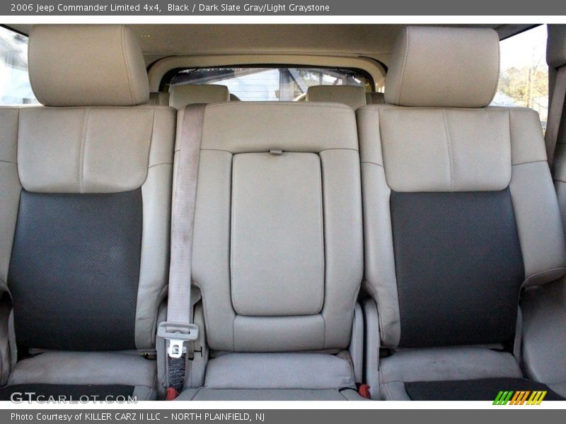 Black / Dark Slate Gray/Light Graystone 2006 Jeep Commander Limited 4x4
